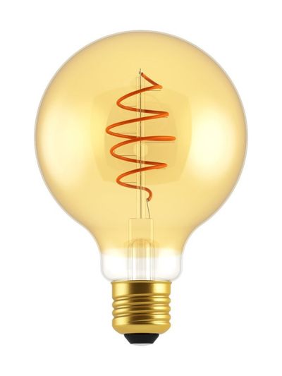 Nordlux - LED-lampa - E27 - Deco spiral globlampa - Ø12,5/Rylden