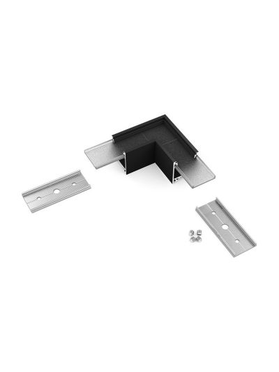 Vinkel till LED-profil LINEA20 - 90° - Svart