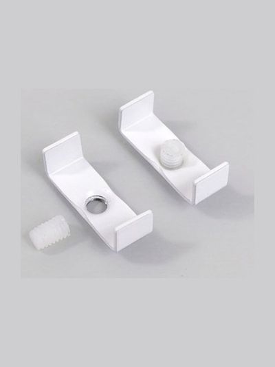 Beslag till LED-profil LINEA20 - Vit - 20 st