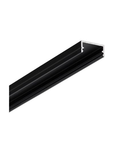 LED-profil BEGTON12 - 4m - Svart