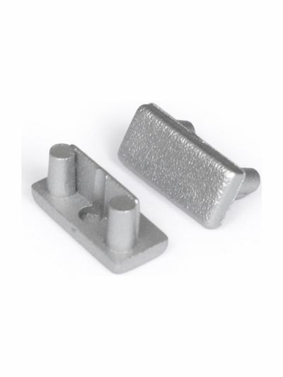 Ändlock till BEGTON12 - silver - 500 st