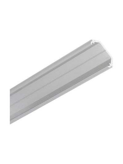 LED-profil QUARTER10 - 2m - anodiserad