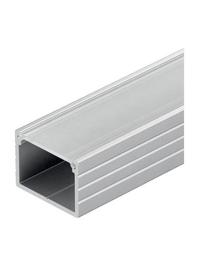 LEDlife - Aluminiumprofil 18x13 LED-list - 1m - inkl. cover och clips - IP65/IP68
