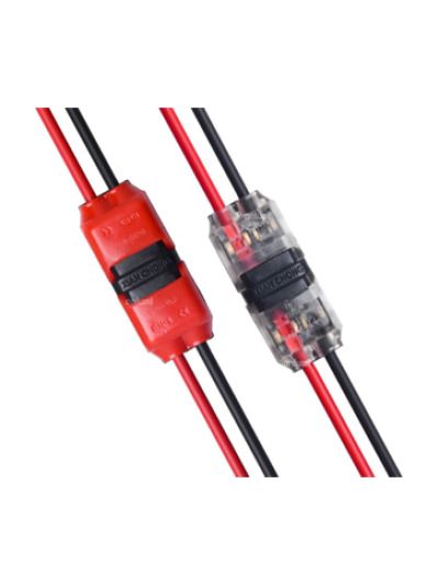 Kabelskarv - 2-ledad - Svart - IP40 - För lösa ledningar - 12V-24V