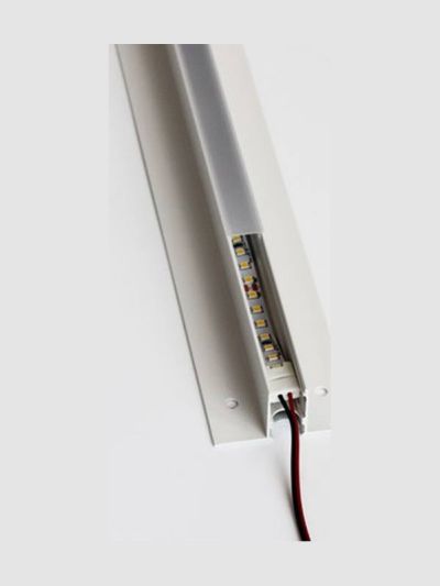 LEDlife - Troldtekt-skena - 60 cm - Planförsänkt - Förlängbar