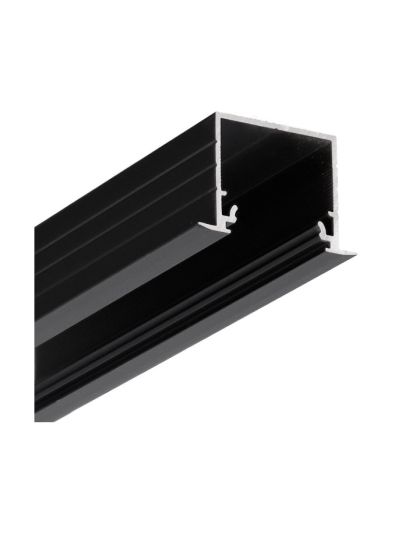 LED-profil LINEA-IN20 - 3m - Svart