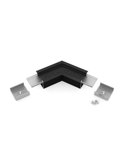 Vinkel till LED-profil LINEA-IN20 - 120° - Svart