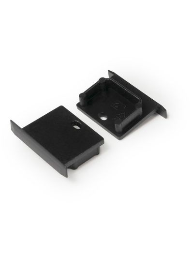Ändlock till LINEA-IN20 - Svart m. hål - 20 st