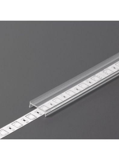 Cover till LED Profil - C3 - Click - 4,1m - Transparent