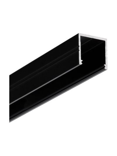LED-profil SMART16 - 1m - Svart