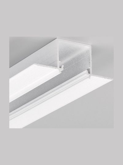 LED-profil LINEA-IN20 TRIMLESS - 1m - Vit