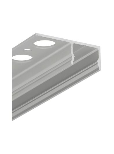 LED-profil UNI-TILE12 180° - 4m - Anodiserad