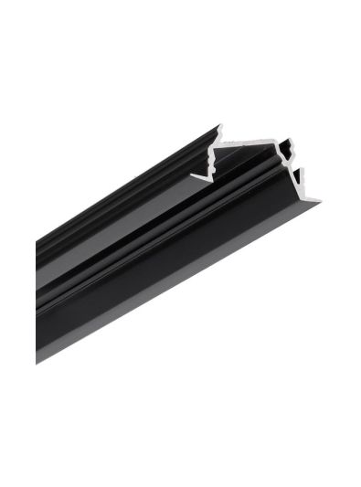 LED-profil DIAGONAL14 - 3m - Svart