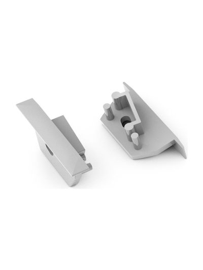 Ändlock till DIAGONAL14 - Silver - 20 st