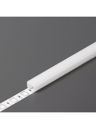 Cover till LED-profil - C1 - Click - 3m - Opal