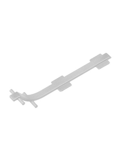 Vinkelstycke till LED-profil BASE - 180° - Silver - 10 st