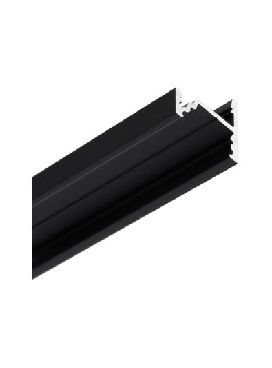 LED-profil CORNER10.v2 - 4m - svart