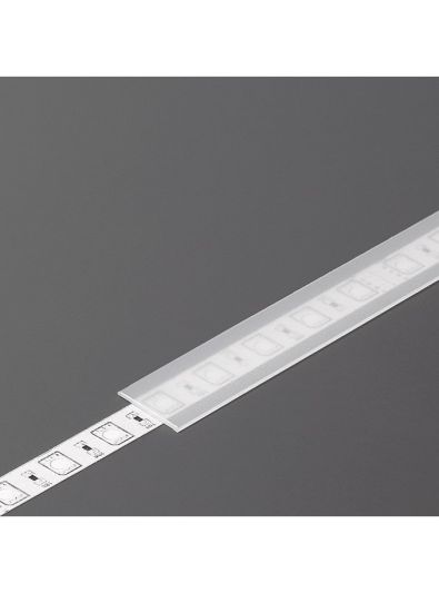 Cover till LED Profil - A1 - Slide - 1m - Frostad
