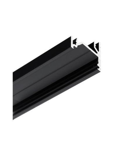 LED-profil CORNER12.v2 - 3m - svart