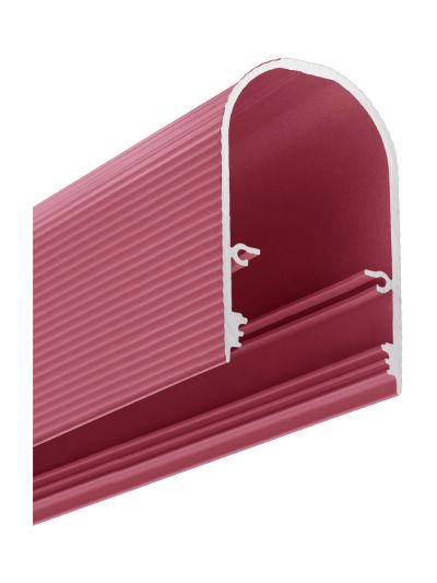 LED-profil NAMI23 - 1m - Skiferrosa
