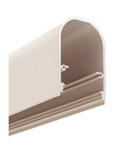 LED-profil NAMI23 - 2m - Mandelbeige