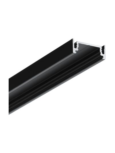 LED-profil SURFACE14.v2 - 1m - Svart