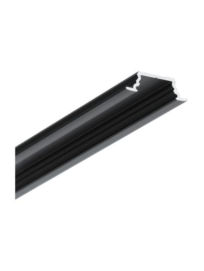 LED Profil GROOVE10.v2 - 3m - Svart