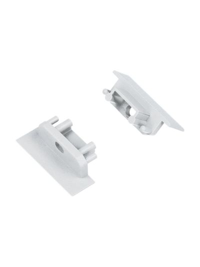 Ändlock till GROOVE10.v2 - Silver - 20 st