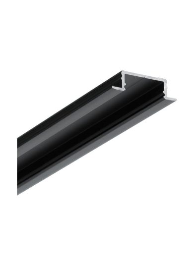 LED-profil GROOVE14.v2 - 2m - Svart