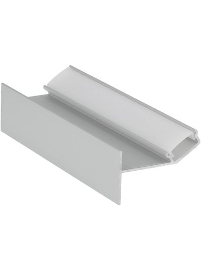 LED-profil GLOW12 UP - 1m - Anodiserad