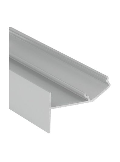 LED-profil GLOW12 UP - 4m - Anodiserad