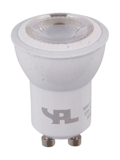 GU10 - SPL Spot GU10 MR11 - Klar - 280lm - 2700K - CRI 80