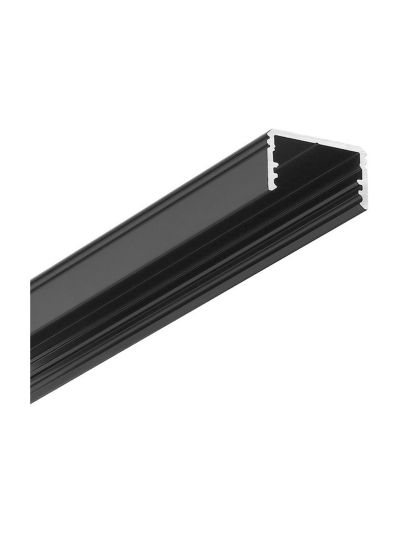 LED-profil UNI14 - 2m - Svart