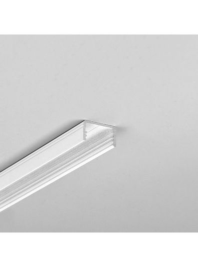 LED-profil UNI14 - 4m - Vit