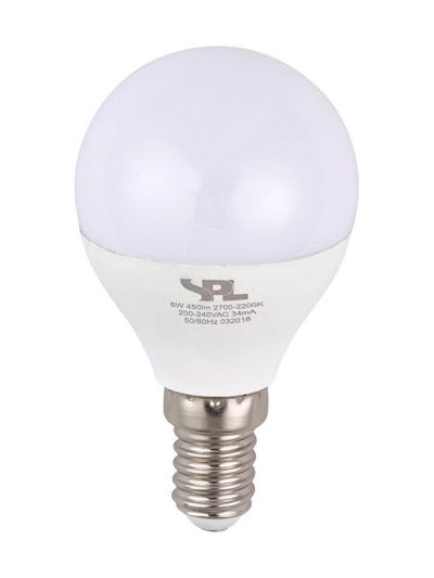E14 - SPL Dim To Warm Kronljus - Opal - 250lm - 2200K-2700K - CRI 97 - Dimbar
