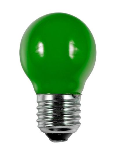 E27 - SPL Party Color Filament-kronljus - Grön - 8lm