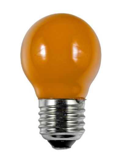 E27 - SPL Party Color Filament Kronljus - Orange - 40lm