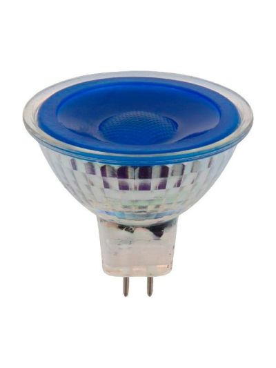 GU5.3 - SPL MR16 Color - Blå - 25lm