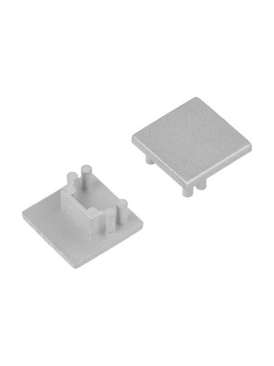 Ändlock till COZY12 - silver - 20 st