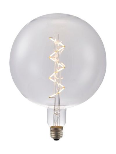 E27 - SPL Big Globe - Klar - Ø:200mm - 2500K - CRI 90 - Dimbar