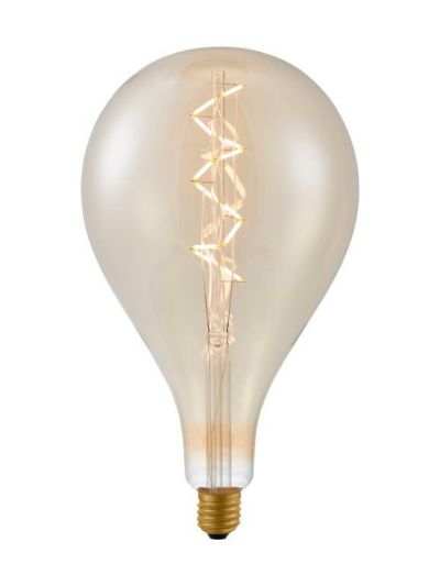 E27 - SPL Big Globe - Amber - Ø:165mm - 2200K - CRI 90 - Dimbar