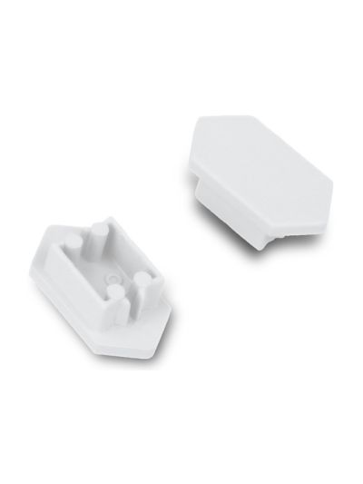 Ändlock till ARC12 DUO - Vit - 20 st.