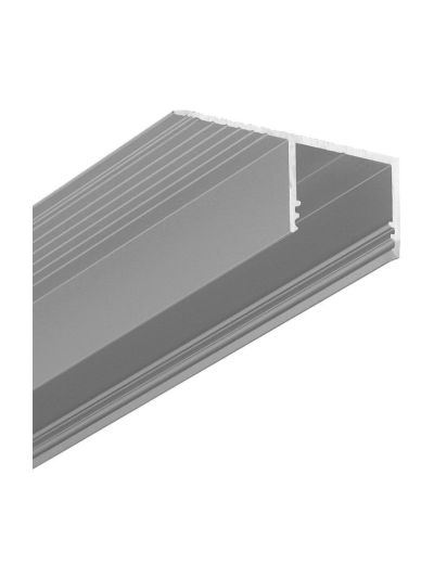 LED Profil PLANE14 SIDE - 4m - Anodiserad