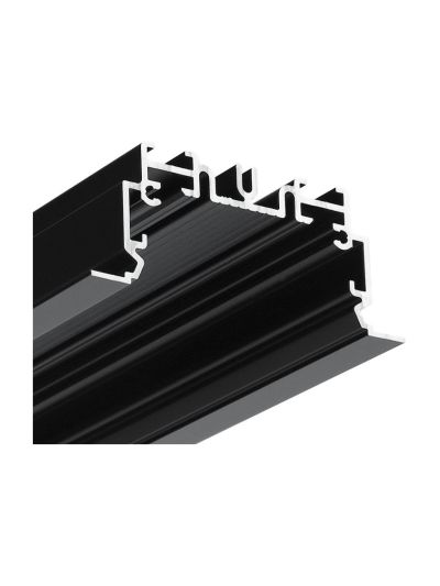 LED Profil PHIL.v2 RECESSED - 4m - Svart