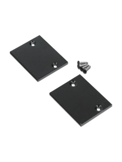 Ändlock till PIXEL33-01 - Svart - Metall - 2 st