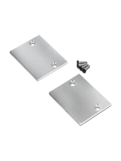 Ändlock till PIXEL33-01 - Silver - Metall - 2 st