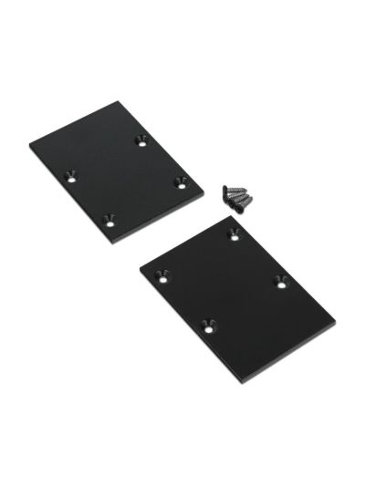 Ändlock till PIXEL33-02 - Svart - Metall - 2 st