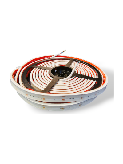 HiluX RGBW COB LED-list - 24 V - 18 W/m - 620 lm/m - RGB+3000 K - CRI90+ - 5 m - IP67