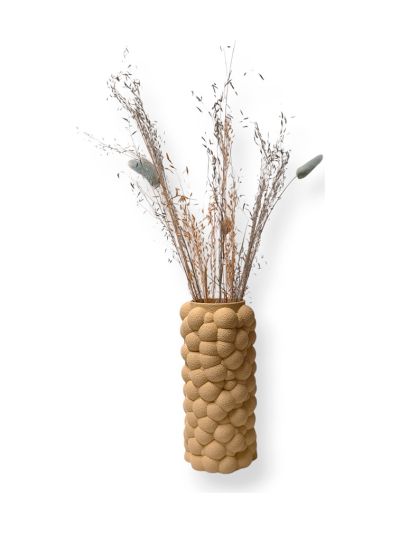 Simiu - PUFFRA - Vas - 20 cm - Sand