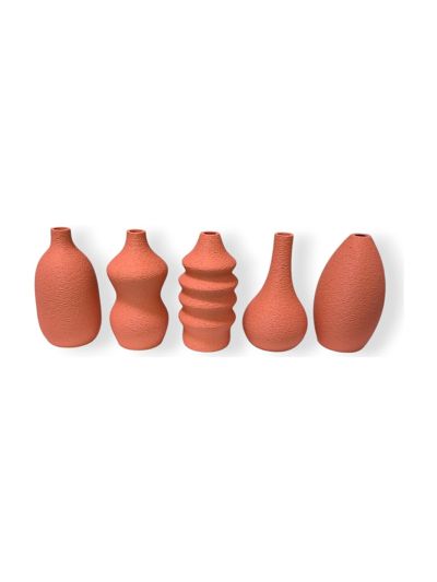 Simiu - MINI VASES - Magnetisk - 6 cm - 5 st - Dammig rosa